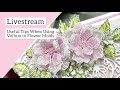 Useful tips when using vellum in flower molds