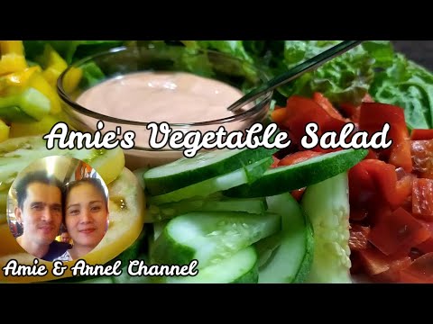 Hoe maak Thousand Island Dressing | Vegetable Salad Amie's