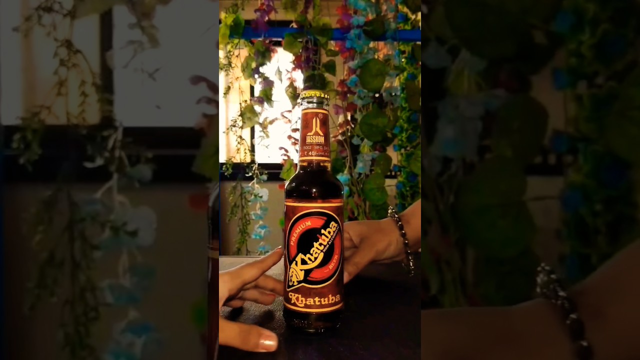 "Cheers to guilt-free spis!🥂 Khatuba:The future of non-alcoholic beer is here!" 