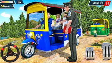 Offroad Tuk Tuk Driving 2019 - Rickshaw Auto Driver Simulator - Android GamePlay