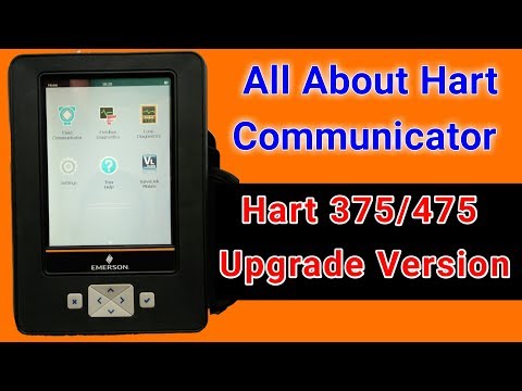 How to use Hart Communicator // Hart 375/475 Upgrade Version / Emerson Trex Full Details in Hindi.