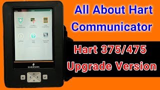 Details How to Use a HART Communicator // HART 375/475 Upgrade Version / Emerson Trex Full Details Guide