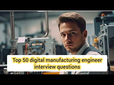 Top 50 digital manufacturing engineer interview questions - YouTube