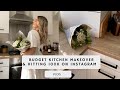 VLOG: BUDGET KITCHEN MAKEOVER| HITTING 100K ON INSTAGRAM & LUXURY UNBOXING| The Silver Mermaid