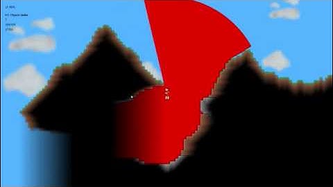 XNA 4 Platformer Ray Casting Test