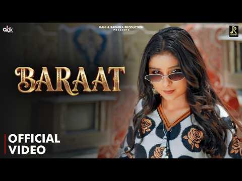 Baraat (Official Video) | B Happie | Heena | Sushmita Goswami | New Rajasthani Song 2026 |