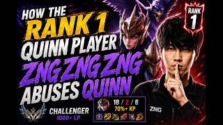 How the Rank 1 Quinn Player zng zng zng ABUSES Quinn in Challenger