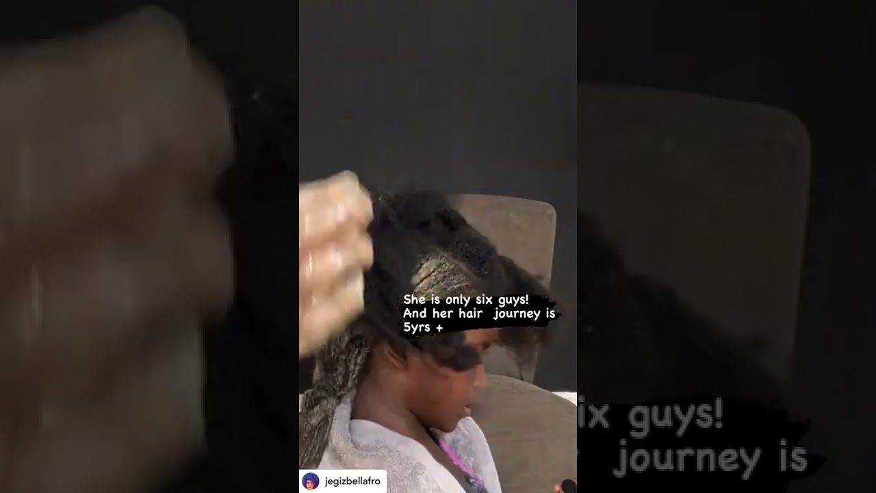 BUtt-LENGTH HAIR ON A 6 YEAR OLD: Crazy Hair growth