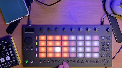 На Ableton MOVE создаю liquid  drum and bass