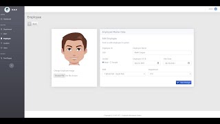 Employee Attendance System in PHP using CodeIgniter DEMO screenshot 4