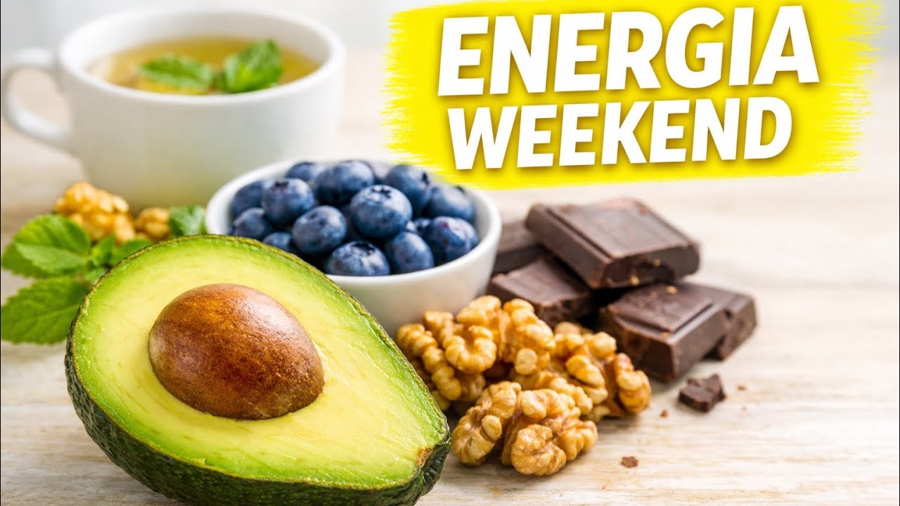 5 Alimenti che Ti Danno Energia nel Weekend (e Arrivi a Lunedì Senza Stress)
