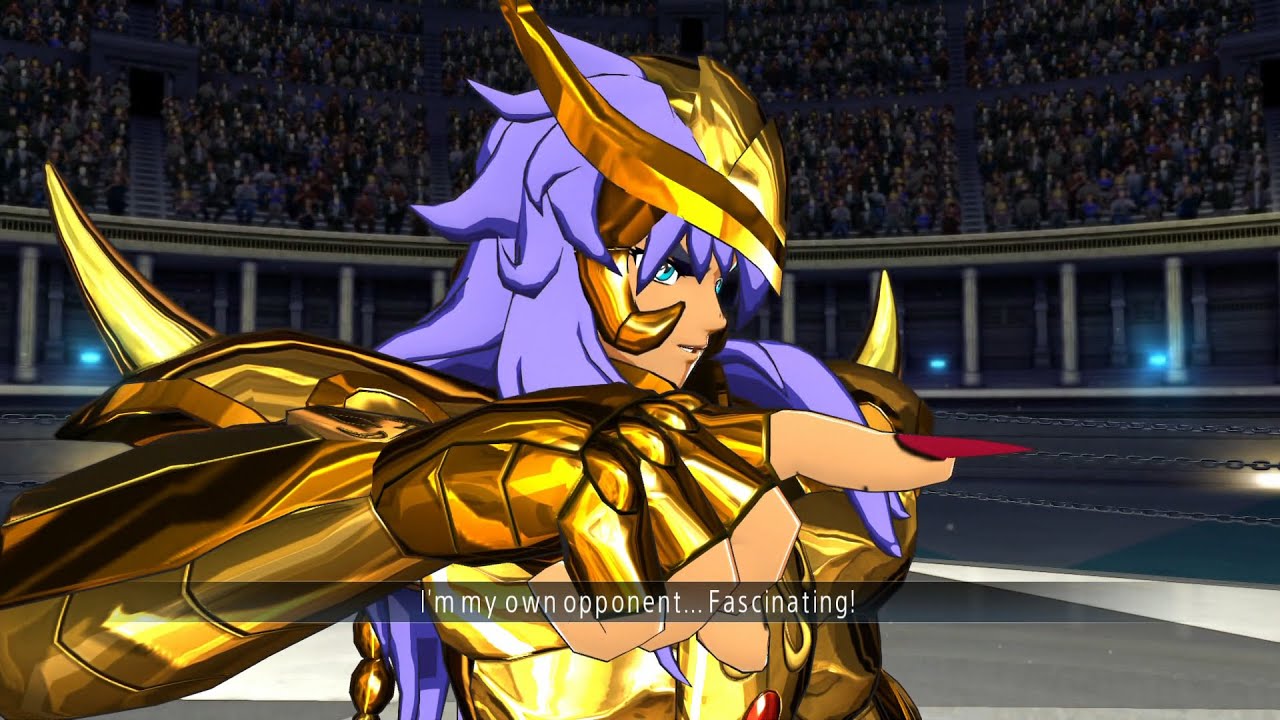 Saint Seiya Soldier's Soul: Scorpio Miro Gold Cloth Moveset