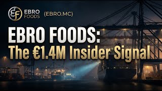 Insiders Are Buying Ebro Foods Stock: The Real Signal