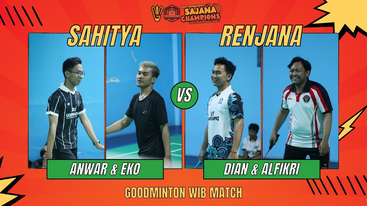 ANWAR,EKO VS DIAN,ALFIKRI SAJANA CHAMPIONS