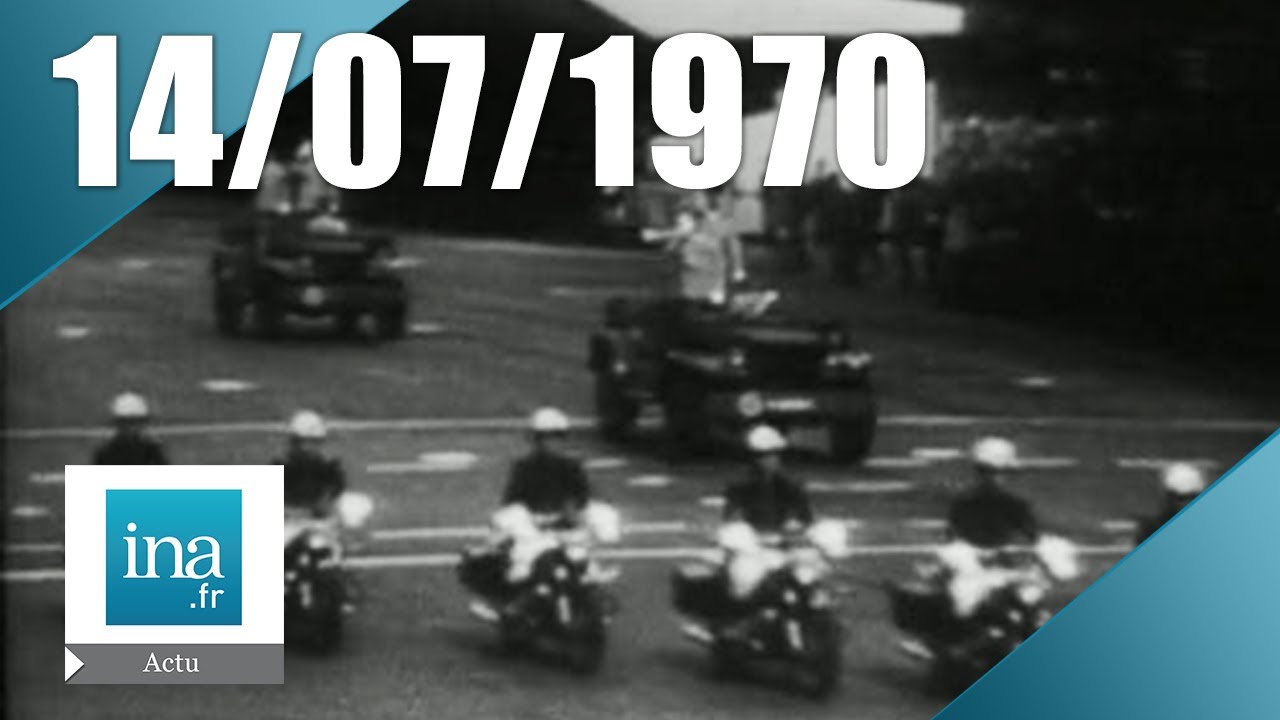 13h 1ère chaîne ORTF du 14 juillet 1970 : Le défilé du 14 juillet | Archive INA