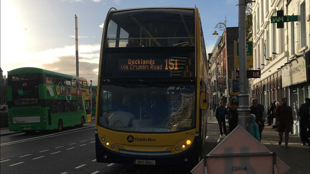 Dublin Bus |ADL Enviro400 Volvo B9TL EV52 | Route 151 - Docklands | (08-D-30052)