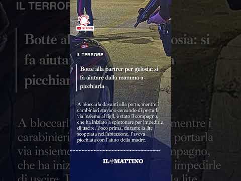 Video Botte alla partrer per gelosia: si fa aiutare dalla mamma a picchiarla