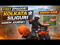Kolkata to Siliguri Ride 🏍️ | Sikkim Series Ep. 1 | 600KM Journey Begins