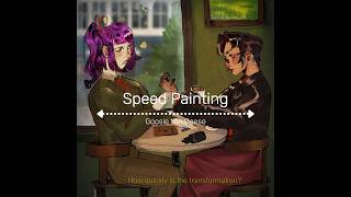 The Strange Interview [Speed Painting - Clip Studio Paint]