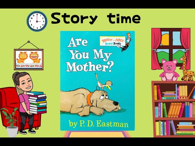 幼児向け】読み聞かせ絵本 - 英語 - Are you my mother? - YouTube