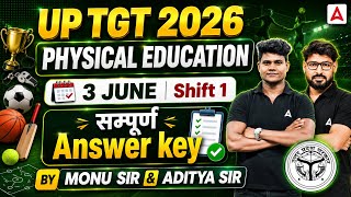 Up Tgt Physical Education Paper Analysis 2026  Up Tgt Physical Education Answer Key Solution