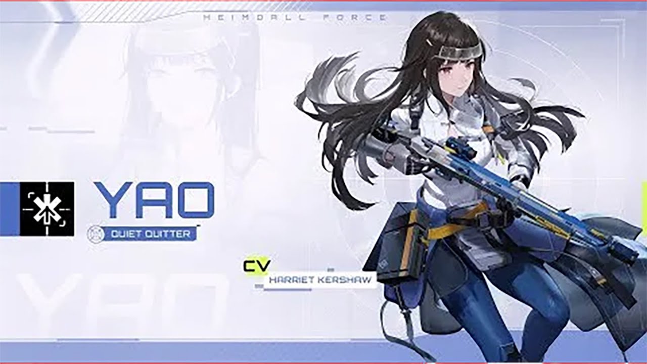 Personal File: Quiet Quitter - Yao | Snowbreak: Containment Zone