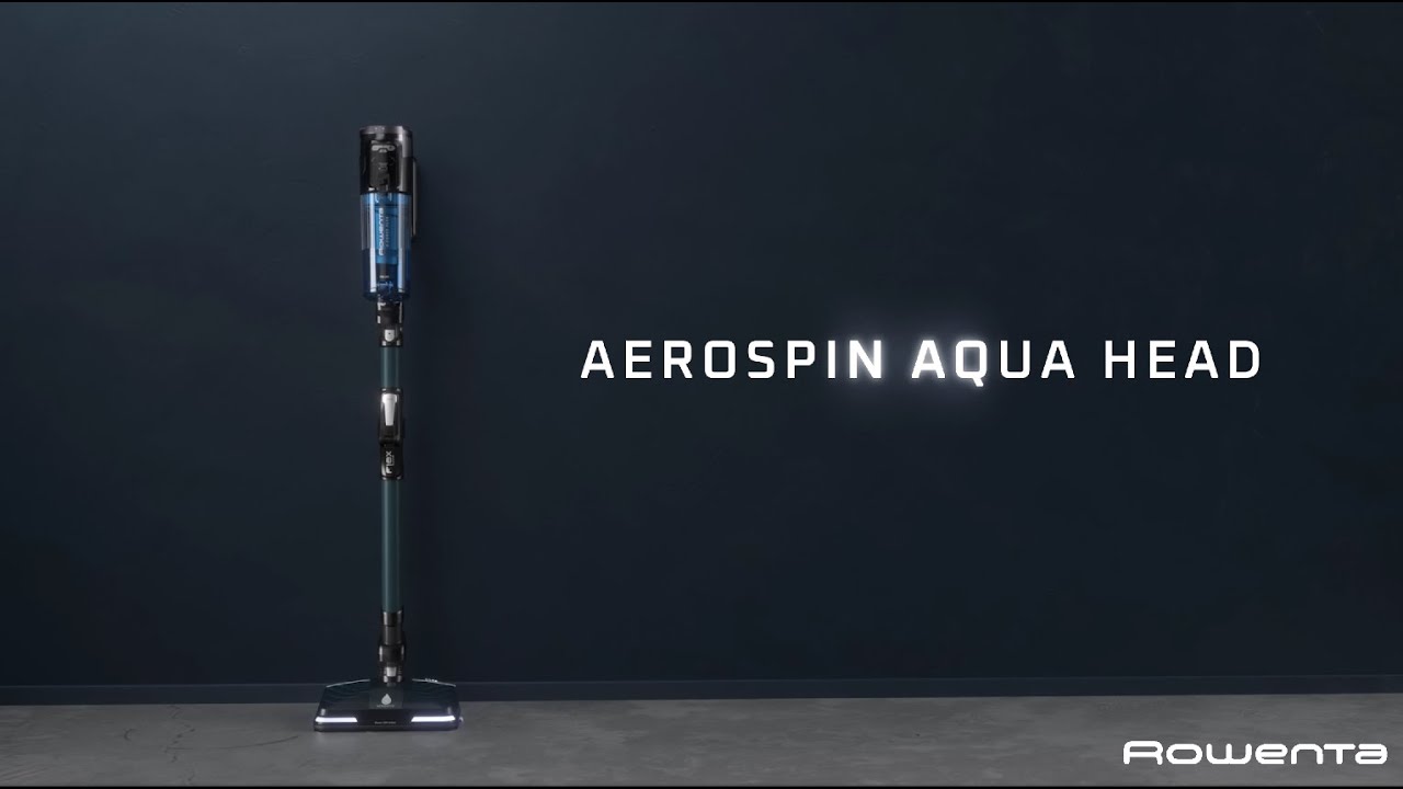 Tête De Nettoyage Rowenta Aqua – Aspire Et Lave En 1 Passe – Pour Sols Secs En 2 Minutes