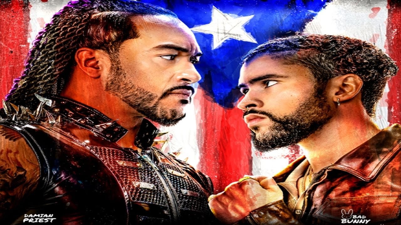 Bad Bunny vs Damian Priest! San Juan Street Fight!