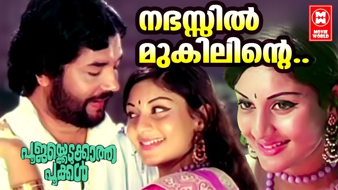 Nabhasil Mukilinte Poojakkedukkaatha Pookkal 1977 P Bhaskaran K nabhasil-mukilinte-poojakkedukkaatha-pookkal-1977-p-bhaskaran-k