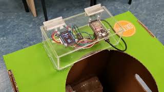 Recycle bin fill level with esp32 and Android app