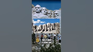 THE UNSEEN SIDE OF MT. RUSHMORE!