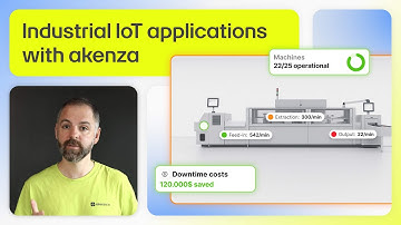 Industrial IoT applications with akenza