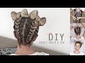 Cute Braid & Bow style 🎀 How to: Braid upside down into double Hair Bows – DIY Tutorial