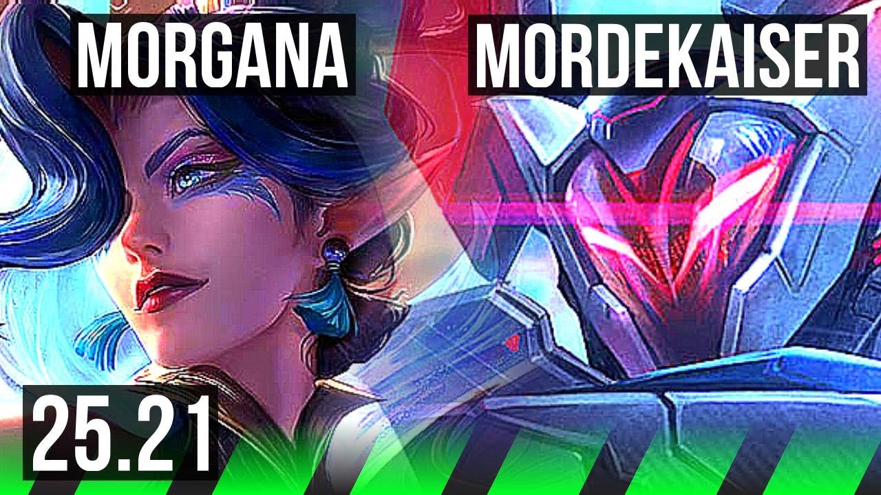 MORGANA vs MORDEKAISER (JGL) | Godlike | EUW Master | 25.21