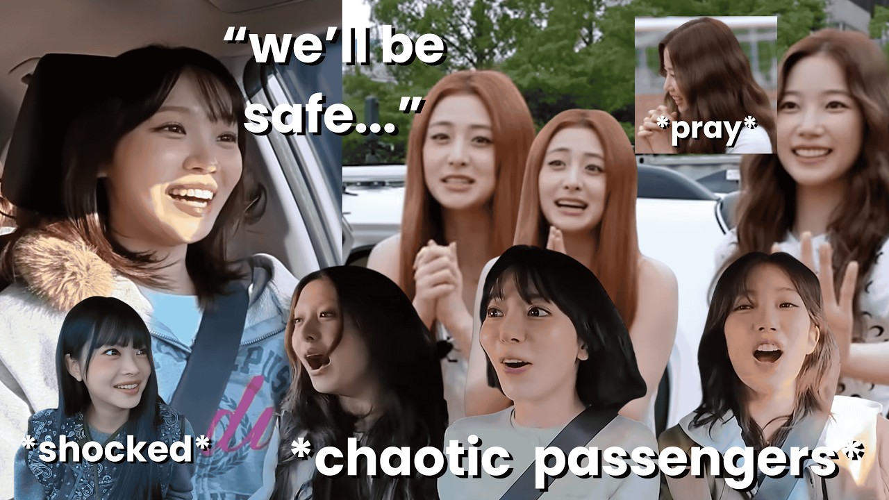 Chaewon Finally Drove Her Chaotic Members *But They Make It Go Wrong* (Sakura Can't Stop Bothering)