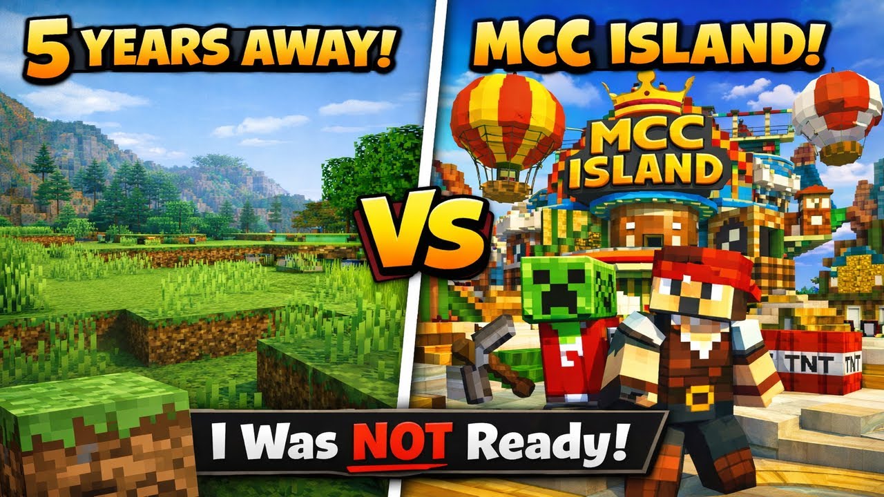 Returning to Minecraft After 5 Years (I Was Not Ready)