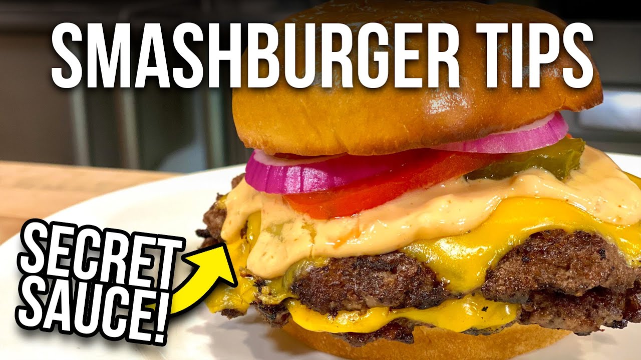 The Best Smash Burgers [How To] - A Cozy Kitchen