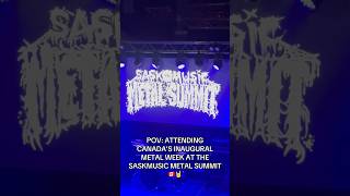 NUCLEAR BLAST RECORDS - Attending the SaskMusic Metal Summit in Saskatoon (SHORTS)