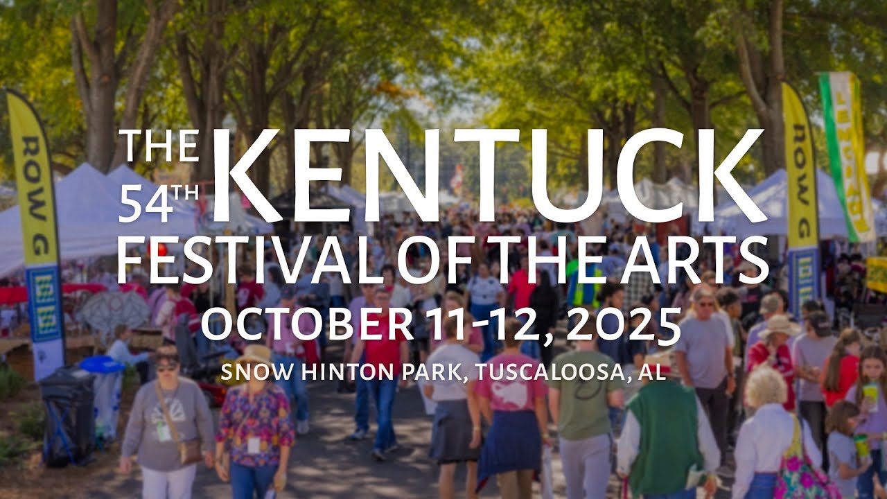 54th Kentuck Festival of the Arts | Tuscaloosa, Alabama | Kentuck Art Center & Festival | 2025