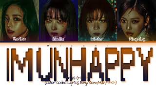 request 165 Aespa   im Unhappy color Coded Engromhan