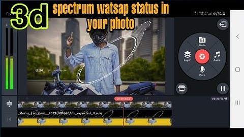 3d spectrum your photo whatsapp status create using android app | dell tech தமிழ்
