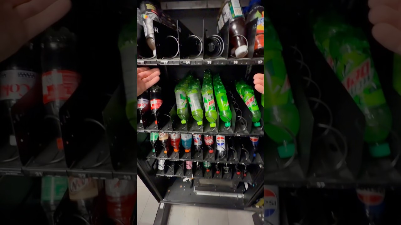 Vending Machine Restock!  #vendingmachine #vending #vendingbusiness