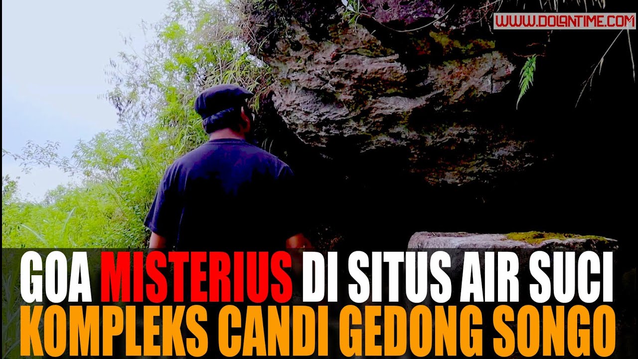 Ada Gua Misterius di Situs Air Suci Candi Gedong Songo