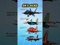 SKY ACES . Blue Angels, Russian Knights, Red Arrows, Frecce Tricolori,