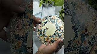 peacock wall hanging home decor unboxing from meesho #wallhanging #homedecor #shorts #hangingdecor
