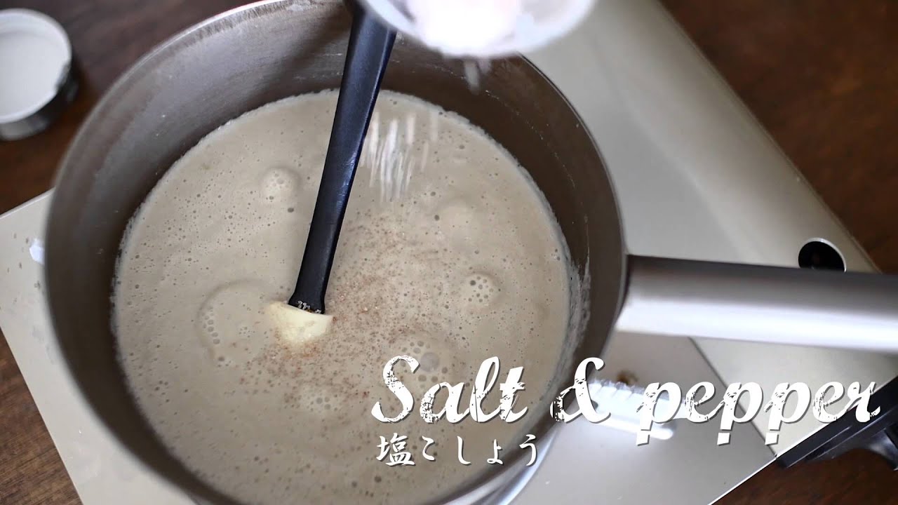 豆乳で作るオニオンマッシュルームクリームスープ : Vegan Cream of Mushroom Soup  | VEGGIE DISHES by Peaceful Cuisine