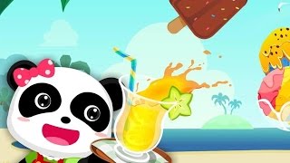 BABY PANDA Make Smoothies and Ice Cream - Babybus Kids Games screenshot 2
