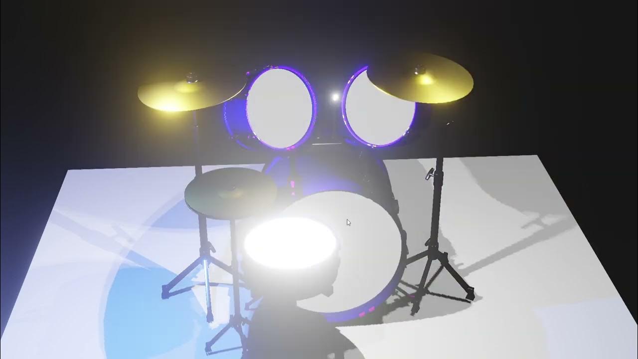 BGE/UPBGEBlender Game Blender Drum KitVSTBlender 3.33