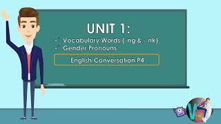 Unit 1 Vocabulary Words (-ng & -nk) | Prathom 4 | English Conversation