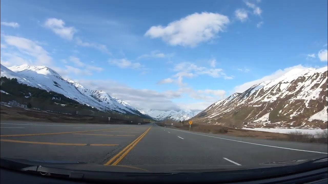 Beautiful day trip drive Anchorage to Seward, Alaska YouTube